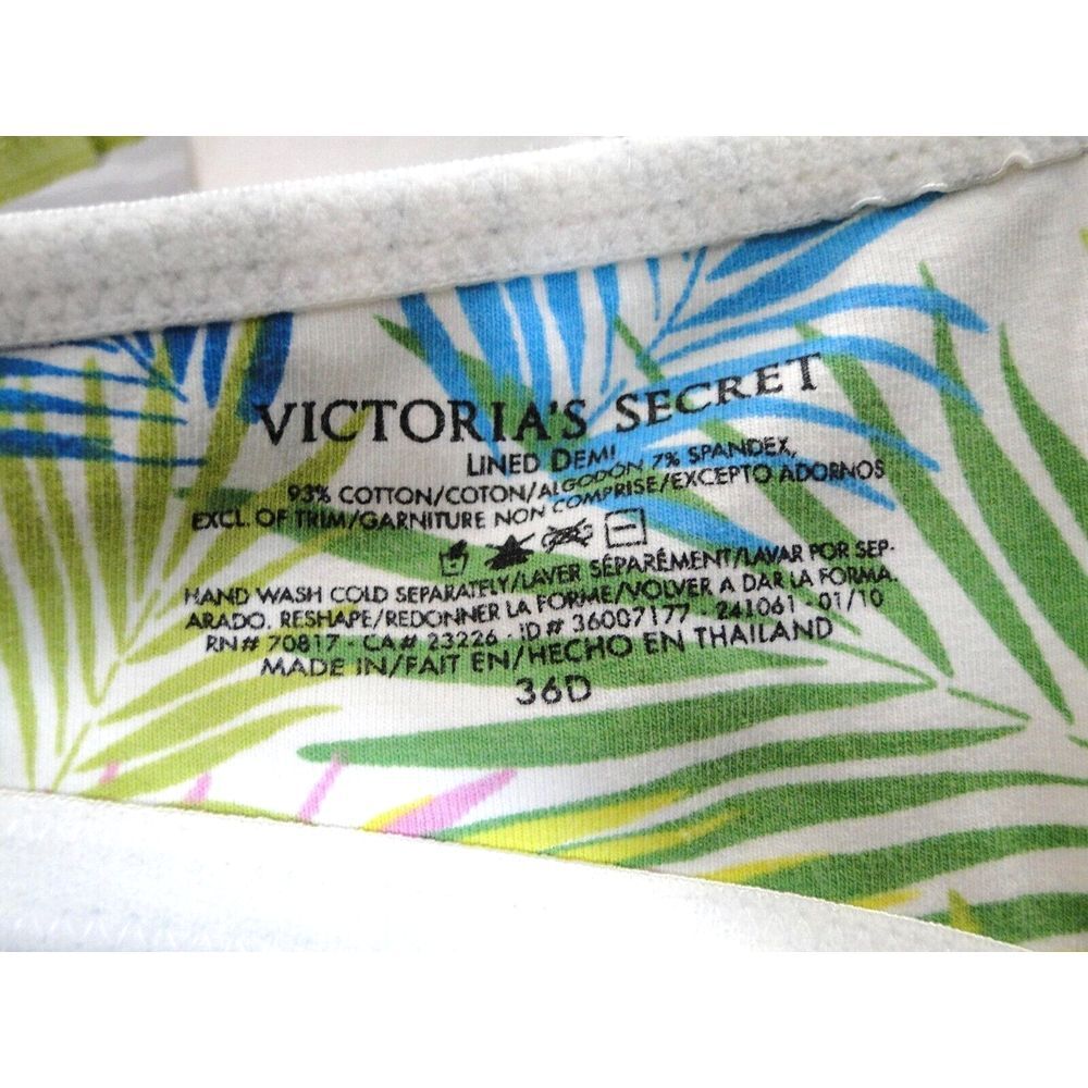 Victoria's Secret Dream Angels Lined Demi Bra Multicolor 36D - Picture 6 of 6